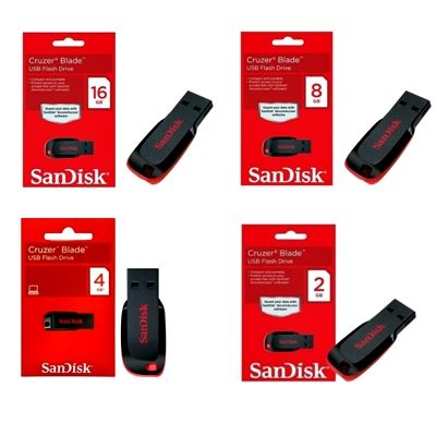 4 PEN DRIVES 1/2GB-1/4GB-1/8GB-1/16GB